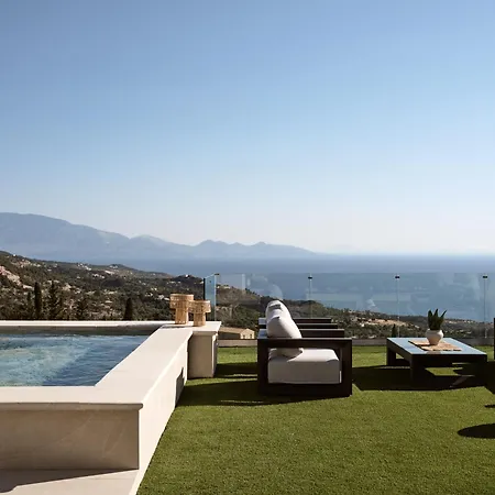 Elpida Luxury Villa, With Infinity Pool & Whirlpool, By Thinkvilla Willa